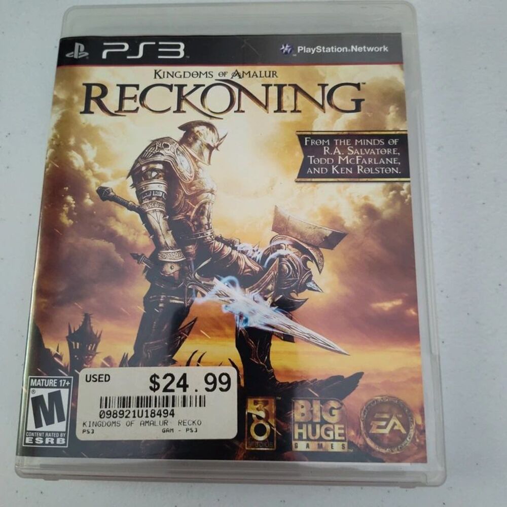 PS3 Kingdoms of Amalur Reckoning